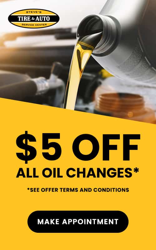 Oil Change Coupon Steve's